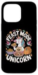 Coque pour iPhone 14 Pro Max Thanksgiving Unicorn Feast Mode Licorne Thanksgiving Party