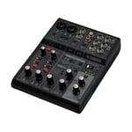 Yamaha AG06MK2 Table de mixage en direct 6 canaux avec interface audio USB - Pour Windows, Mac, iOS et Android - Noir