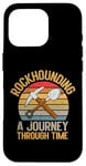 Coque pour iPhone 16 Pro Collection de minéraux Rockhounding : un voyage dans le temps