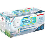 Novopure - Recharge galet pour absorbeur d'humidité 500g x4 Action 2 en 1