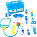 Malette Docteur Enfant Jouet avec Stetoscope Enfants Jouet Enfant 2 Ans Jouet Fille 3 4 5 Kit Infirmiere Docteur Outils Enfant Paques Cadeau Fille Garcon 2 3 4 5 Ans