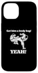 Coque pour iPhone 14 T-shirt humoristique « Get Him A Body Bag » du film de karaté des années 80