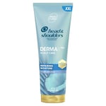 Head & Shoulders DermaXPro Repairing Moisture Lightweight Conditioner 350 ml with Coconut Oil and Ceramide Complex for Dry Scalp. Helps Reinforce Skin Barrier for Moisturised, Flake-Free Hair