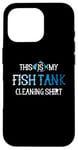 Coque pour iPhone 16 Pro This Is My Fish Tank Cleaning Staff Aquarist Vintage