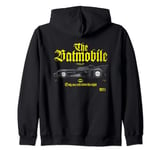 Batman 1989 Batmobile 85th Anniversary Zip Hoodie