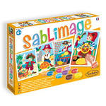 Distrifun (Sento)- Sablimage Kit de Bricolage pour Enfants Motif Pirates, 889, Pas de Variation