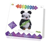 CreativaMente - Creagami Panda Jeu de création Origami Modulaires, Multicolore, 734