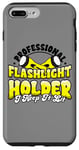 Coque pour iPhone 7 Plus/8 Plus Porte-lampe de poche professionnel I Keep it Lit Funny