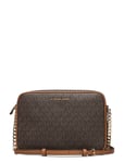 Michael Kors Lg Ew Crossbody Brun