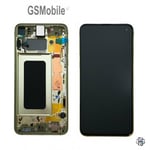 Display Screen LCD Touch Frame Ecran Samsung Galaxy S10e G970F Yellow Original