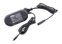 vhbw Bloc d'alimentation, chargeur adaptateur compatible avec Pentax 645D, K10D, K20D, K-5, K-7 appareil photo, caméra vidéo - Câble 2m