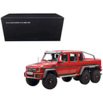 AUTOart 76304 1:18 Mercedes-Benz G 63 AMG 6x6 (red) 2013 (composite model/full o