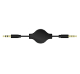 QNECT – Minijack 3.5 male - retractable, 0.8m (101259)
