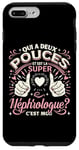 Coque pour iPhone 7 Plus/8 Plus Une Super Néphrologue Cadeau Nephrologue Néphrologie