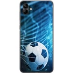 Samsung Galaxy A05 Transparent Mobilskal Fotboll