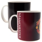 Manchester United Mug - Red Devils Heat Changing Mug GR Christmas Birthday Gift