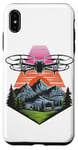 Coque pour iPhone XS Max Drone Pilot RC Quadcopter Drone Racer