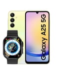 Samsung Galaxy A25 (2023) 6GB 128GB 5G (Brand New) + Hoco Y23 Ultra Smart Watch (Bundle Deal)