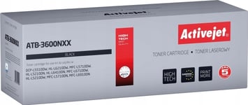 Activejet Atb-3600Nxx Toner For Brother Printers  Replacementbrother Tn3600xxl  Supreme  11000 Pages  Black)