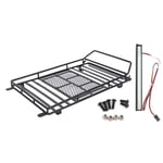 Metal Roof Rack Luggage Easy To Carry And Install,for RC Car,for RC Vehicle,for RC Crawler