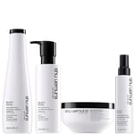 Shu Uemura Art of Hair Izumi Tonic Rice Water Shampoo, Conditioner, Hair Mask and Tonic Water Routine