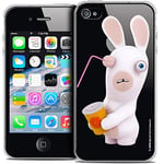 Soda Raving Rabbids Ultra Thin Case Cover for Apple iPhone 4/4S