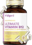 Wellgard Vegan Vitamin B12 High Strength by Wellgard - Folic Acid, Vitamin B6, Vitamin D3, B12 Supplement for Men & Women, Made in UK