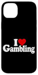 Coque pour iPhone 14 Plus I LOVE HEART GAMBLING CASINOS PARIS TRADING LAS VEGAS