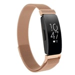 Fitbit Inspire 3      Milanese Loop Strap   Gold