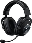 Logitech G Pro X trådlöst headset, svart