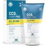 CCS All In One Foot Cream 100ml - Foot Pro Cream for Cracked Heels Dry Skin amp