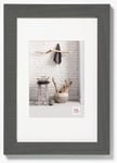 walther design walther cadre photo design gris 13 x 18 cm avec passe-partout, Home cadre en bois HO318D