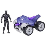 HASBRO Black Panther Atv-klor, Fordons- Och Figurset Med Tillbehör, Superhjälteleksaker För Barn Från 4 År Uppåt