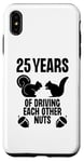 Coque pour iPhone XS Max 25 ans à se rendre dingues, femme, mari, mariage