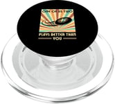 One of us two plays better than you Frisbee Disc Golf PopSockets PopGrip for MagSafe