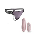 Culotte string stimulateur vibrant télécommande sans fil USB Vibromasseur pour f