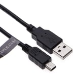 Mini Usb-Kabel Stecker Datenkabel Kompatibel Mit Canon Digital Ixus Digitalkameras (Uc-E4)[Q3891]