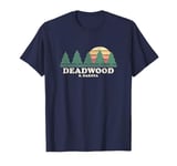 Deadwood SD Vintage Throwback Tee Retro 70s Design T-Shirt