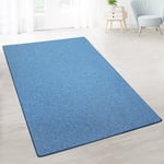 Karat - Tapis de Salon London Bleu clair 240 x 450 cm