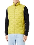 JACK & JONES Men's Jprccicebreaker Body Warmer Vest, Avocado Oil, L