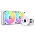 NZXT Kraken Elite 240 RGB Processor All-in-one liquid cooler 12 cm Whi