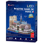 CUBICFUN 3D Palapeli NOTRE-DAME LED