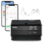 Wellue BP2 Connect - Tensiomètre Bras avec ECG, Synchronisation Wi-Fi et Bluetooth, Tensiomètre Brassard, Appareil de Surveillance Cardiaque ECG, Mesures en Temps Réel