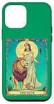 Coque pour iPhone 12 mini Illustration de carte de tarot, force