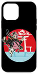 Coque pour iPhone 12 mini Art ninja japonais et vache samouraï japonaise