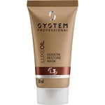 System Professional Lipid Code Fibra Luxe Oil Keratin Restore Mask L3 75 ml (4.213,00 kr / 1 l)