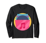 Vinyl Record Player Album Long Sleeve T-Shirt