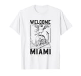 Seagull on skull - Miami T-Shirt