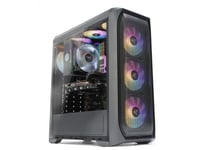 Zalman N5 Mf, Midi Tower, Pc, Sort, Atx, Micro Atx, Mini-Itx, Plast, Stål, 15,8 Cm