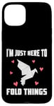 Coque pour iPhone 15 Plus Papier origami pliable Design Art Origami